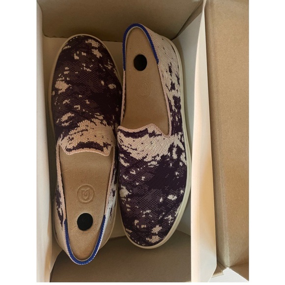 Rothy’s Ocean Iris Sneakers Retired Size 8 New in Box - Picture 3 of 5